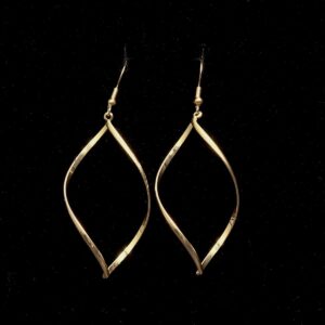 Skrútené visiace náušnice