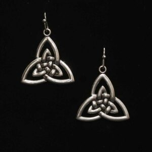 Štýlové náušnice s keltským motívom