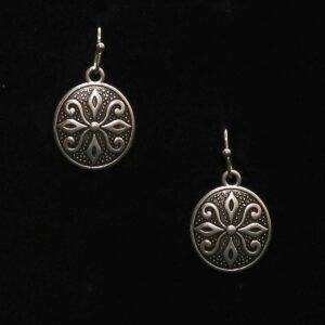 Elegantné náušnice s vintage motívom