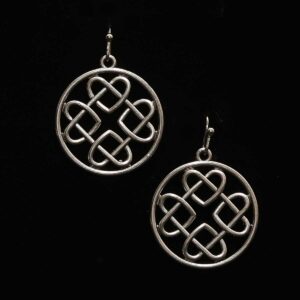 Elegantné náušnice s vintage motívom