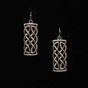 Štýlové náušnice s keltským vzorom