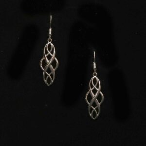 Náušnice s keltským uzlom