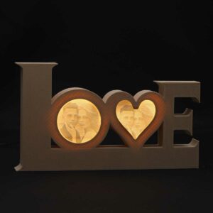 Stolná lampa s vašou fotkou